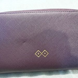 Plum large wallet